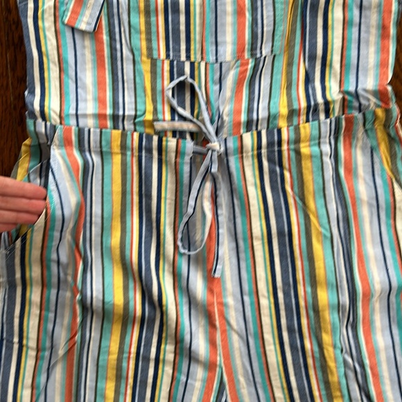 Lucy & Yak Striped Overalls - Picture 3 of 6